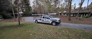 garage door installer truck